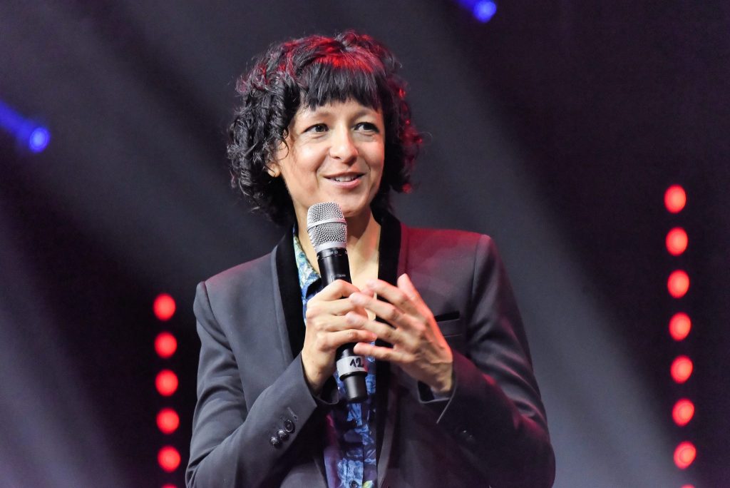 Emmanuelle Charpentier during the 2016 Magistrale © Christian Brun / EPFL, 2016