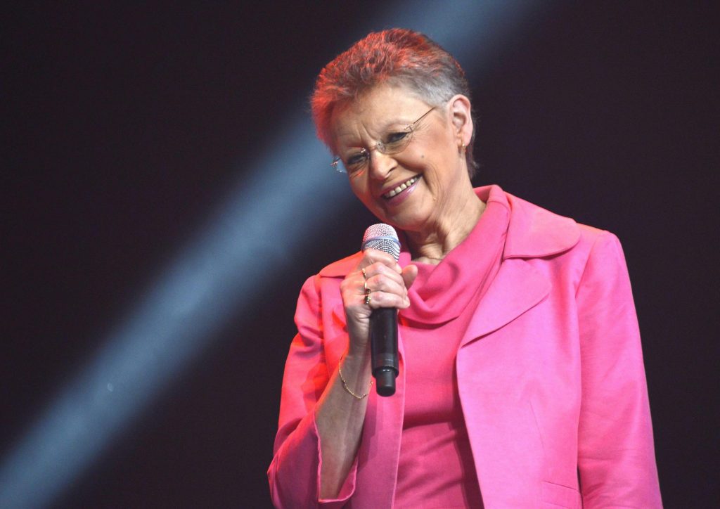 Francoise Sinoussi during the 2014 Magistrale © Christian Brun / EPFL, 2014