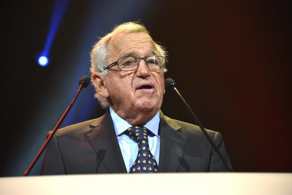 Hansjörg Wyss during the 2014 Magistrale © Christian Brun / EPFL, 2014