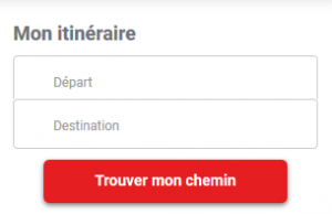 Chercher un itinéraire