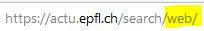 Url canal d'actu