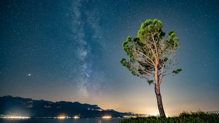 Milky Way over Chexbres, VD