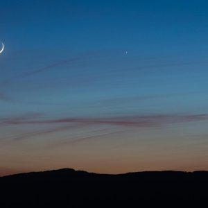Moon, Mercury and Venus