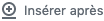 Insérer après