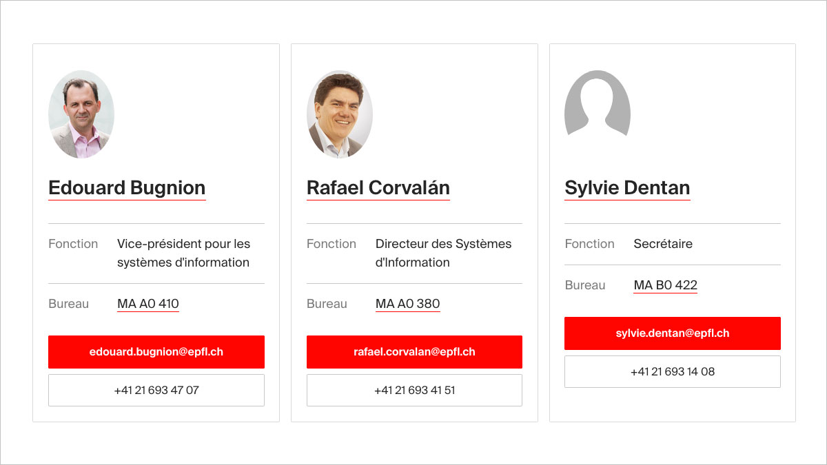 Exemple de bloc People