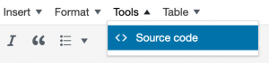 Access to source code