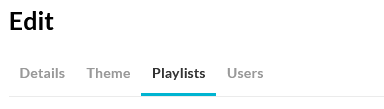 Mediaspace edit playlist de canal
