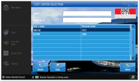 cost center 1