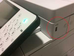 port usb couleur
