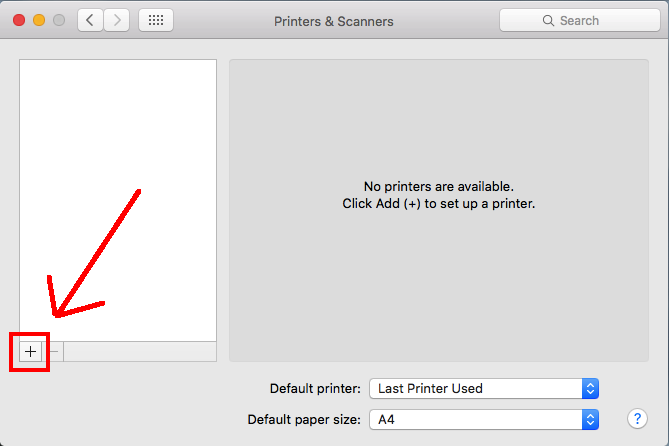 mac add printer