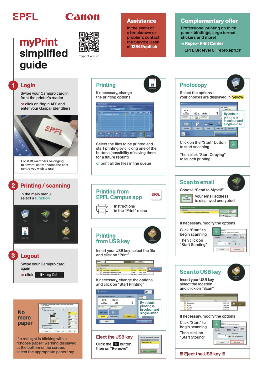 myprint User guide
